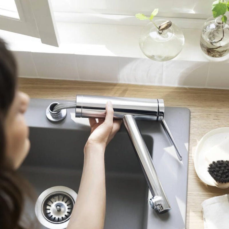 hansgrohe Vorfenster Küchenarmatur Zesis M33, Wasserhahn Küche mit Auslauf Höhe 160 mm, 150° drehbar