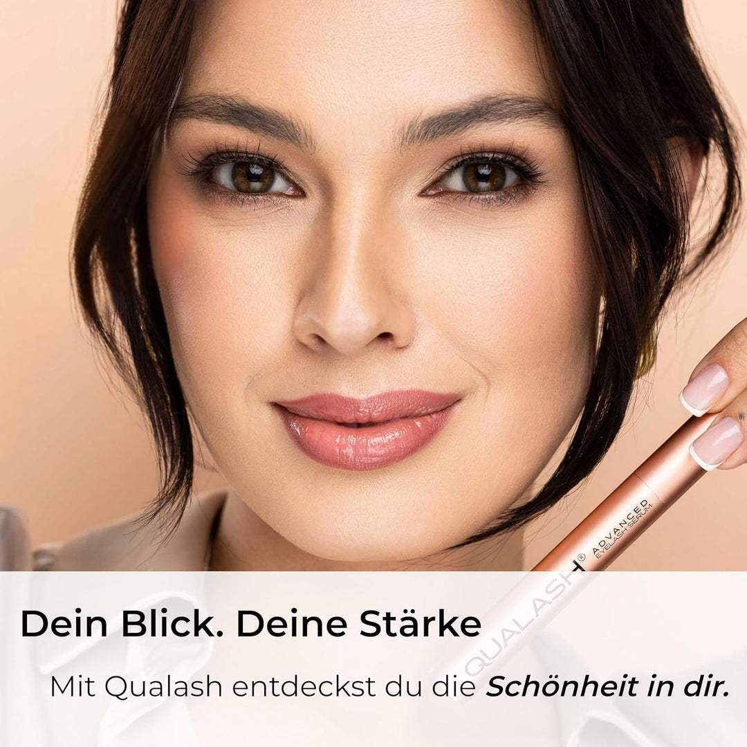 Wimpernserum für Long Lashes – QUALASH® Advanced Lash & Eyelash Serum 3,5 ml für schnell Wachstum, T