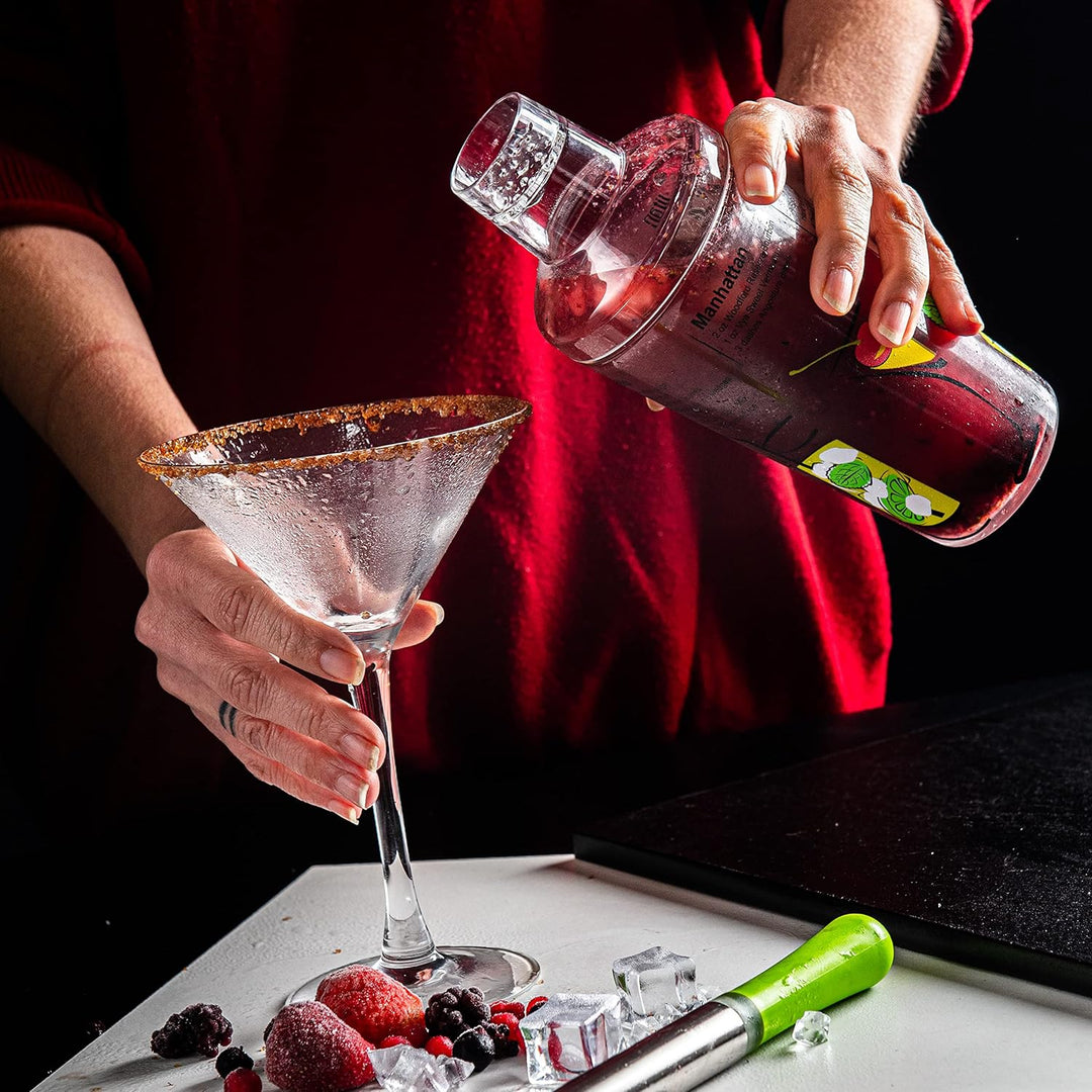Vin Bouquet FIK 003 Set - Cocktail-Kit aus ABS, 4-teilig Mehrfarbig 4 Stück, Mehrfarbig 4 Stück
