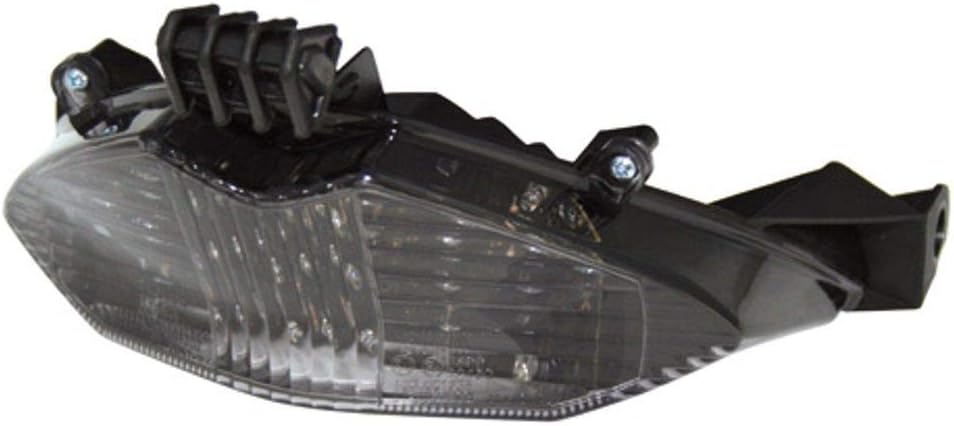 SHIN YO LED-Rücklicht mit getöntem Glas, SUZUKI GSF 650/1200/1250, div. Baujahre (Black)