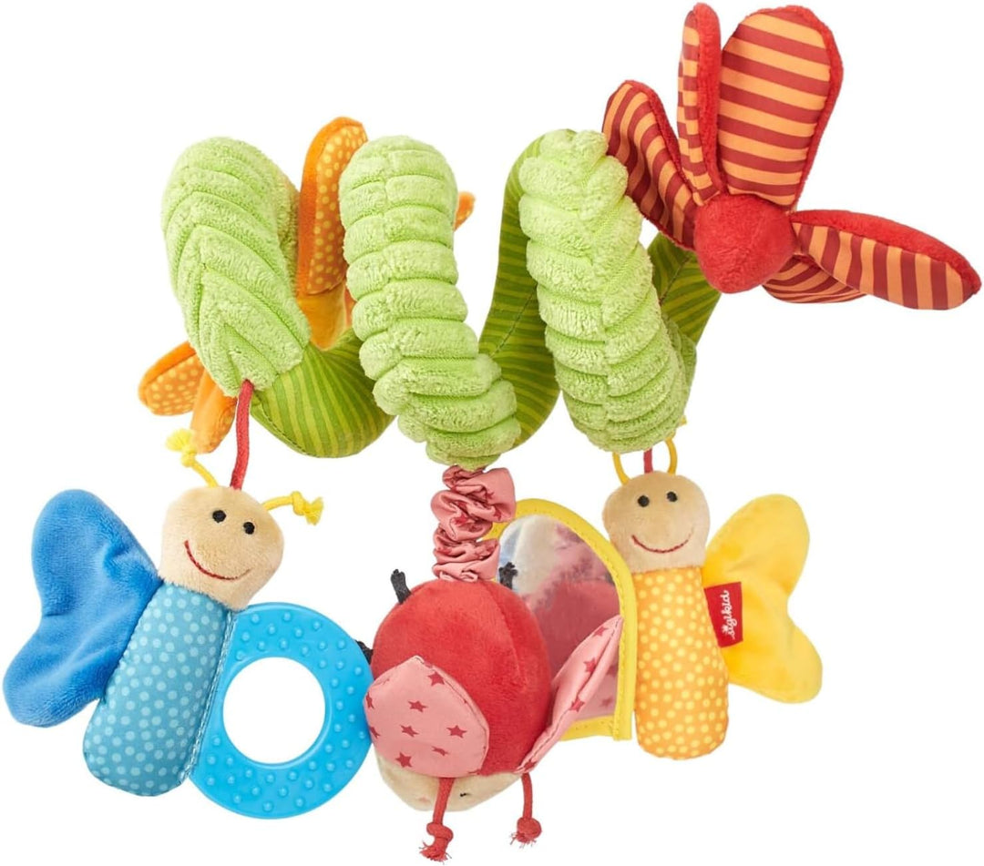 SIGIKID 42249 Aktiv-Spirale Schmetterling Baby Activity On Tour Mädchen Babyspielzeug empfohlen ab G