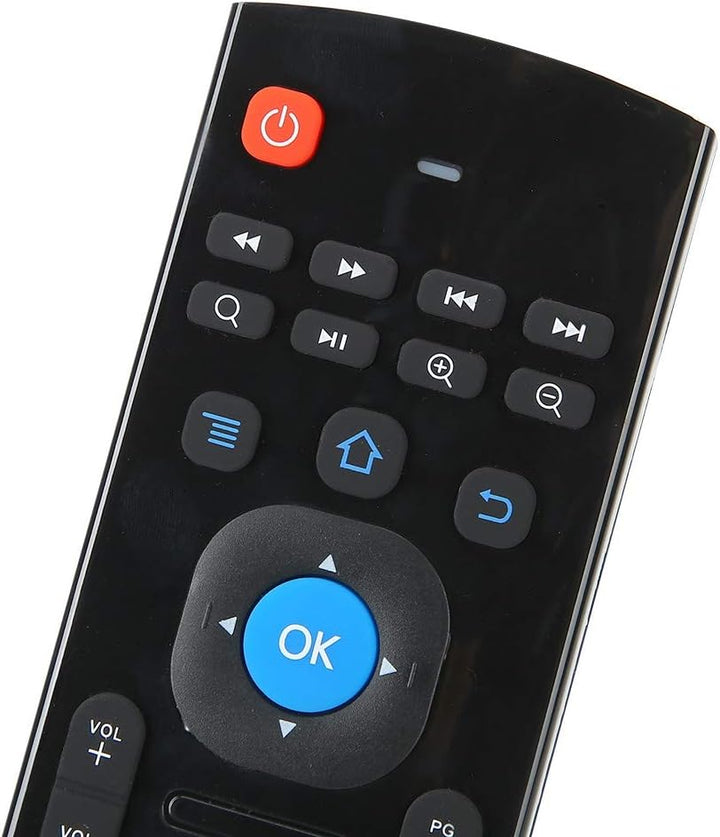 Fernbedienung, Doppelseitig 3D Air Mouse Bewegungserkennung Hochauflösende Fernbedienung 2.4G Wirele