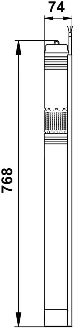 Grundfos Tauchpumpe SQ SQ3 – 55/30 m 0,7 – 1. 05 KW 3 "