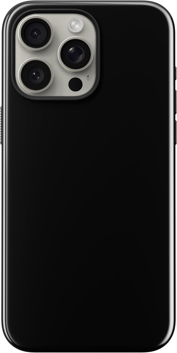NOMAD Sport Case für iPhone 15 Pro Max | Hülle aus Polycarbonat mit TPE-Bumper | mit glänzender PET-