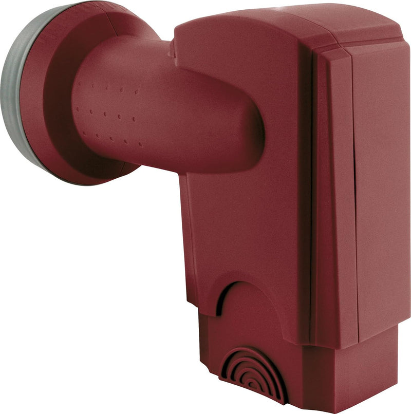 SCHWAIGER SPS6918R531 Quattro-LNB Feedaufnahme: 40mm, Ziegel-Rot