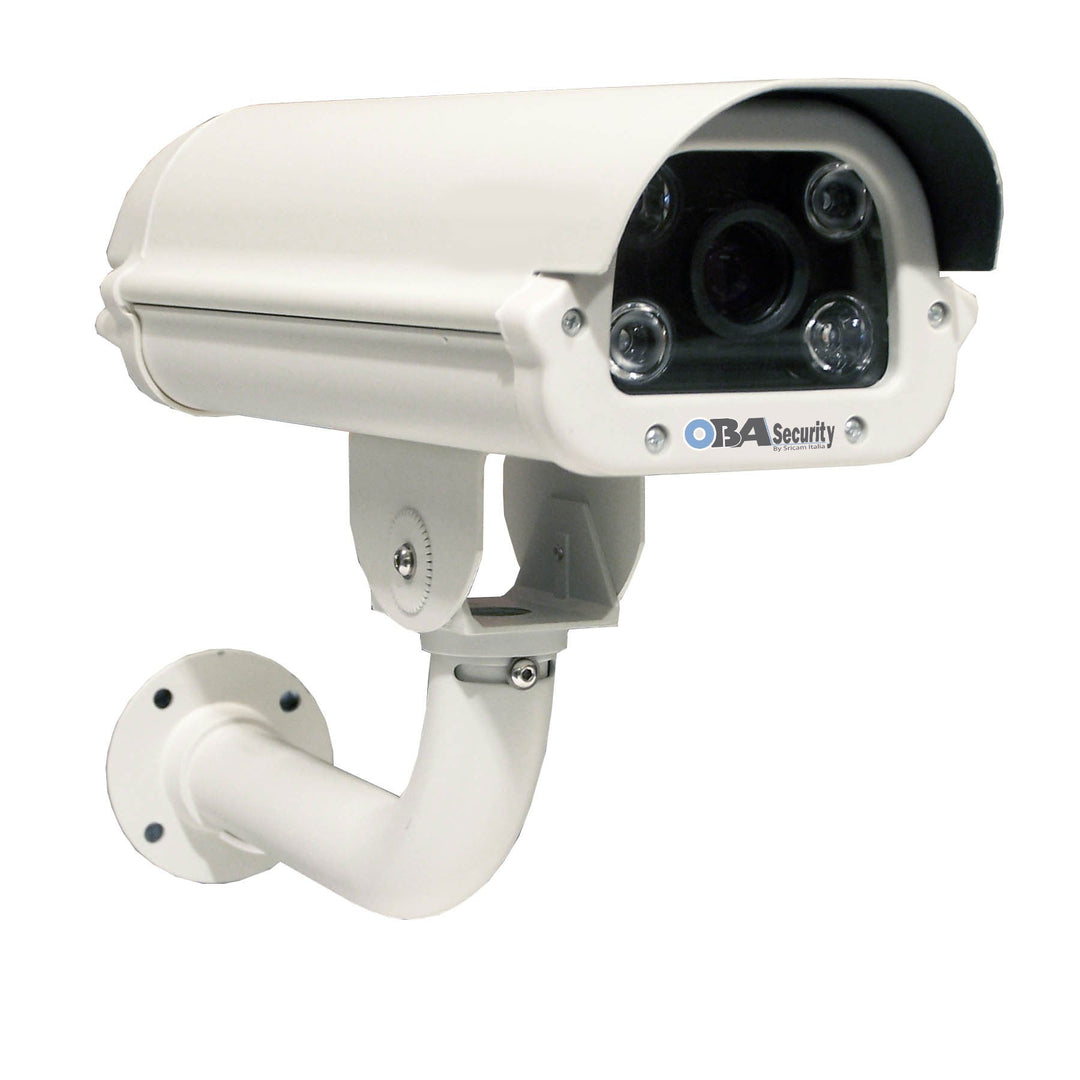 Sricam Italia SRI-IPA690 Ip Kamera Lesekamera LPR 4 Megapixel, Varifocal Lens 6-22 mm, IP66 Weiss