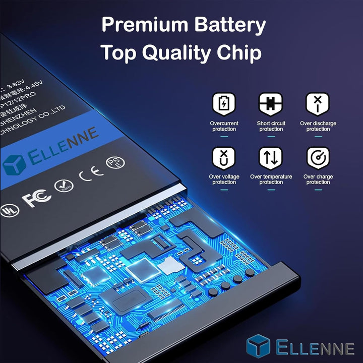ELLENNE Akku mit hoher Kapazität 8820 mAh, kompatibel mit iPad Air mit Demontage-Kit im Lieferumfang