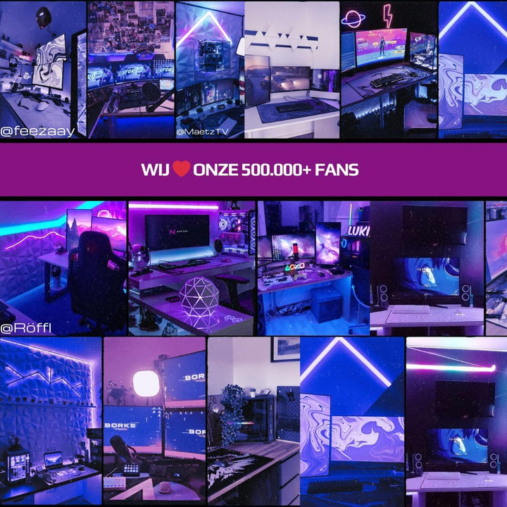 Nyfter - Premium Sakura V3 Gaming Mousepad XXL + 3XL Mousepad Nyfpad XXL Mousepad wellenfrei mit ext