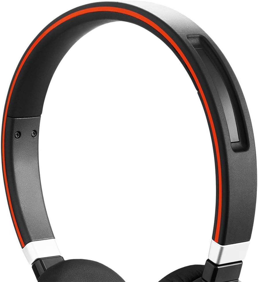 Jabra Evolve 65 Wireless Stereo On-Ear Headset – Microsoft zertifizierte Kopfhörer mit langer Akkula