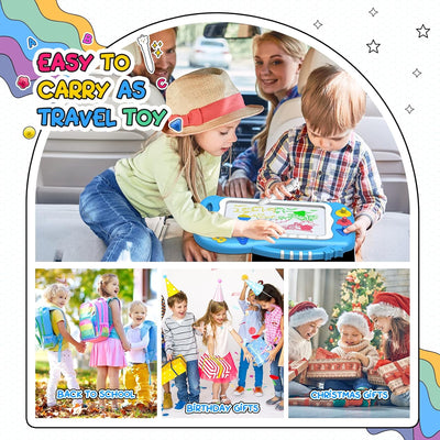 Zaubertafel,Spielzeug ab 2 3 Jahre Junge Magnetische Maltafel Geschenk Junge 1-3 Jahre Magnettafel K