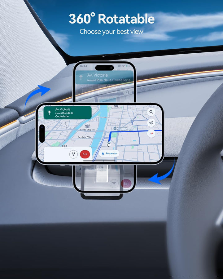 Handyhalterung für Tesla Model Y 2025-2026 Juniper und Model 3 2024-2026 Magnet Handyhalter Auto Mag