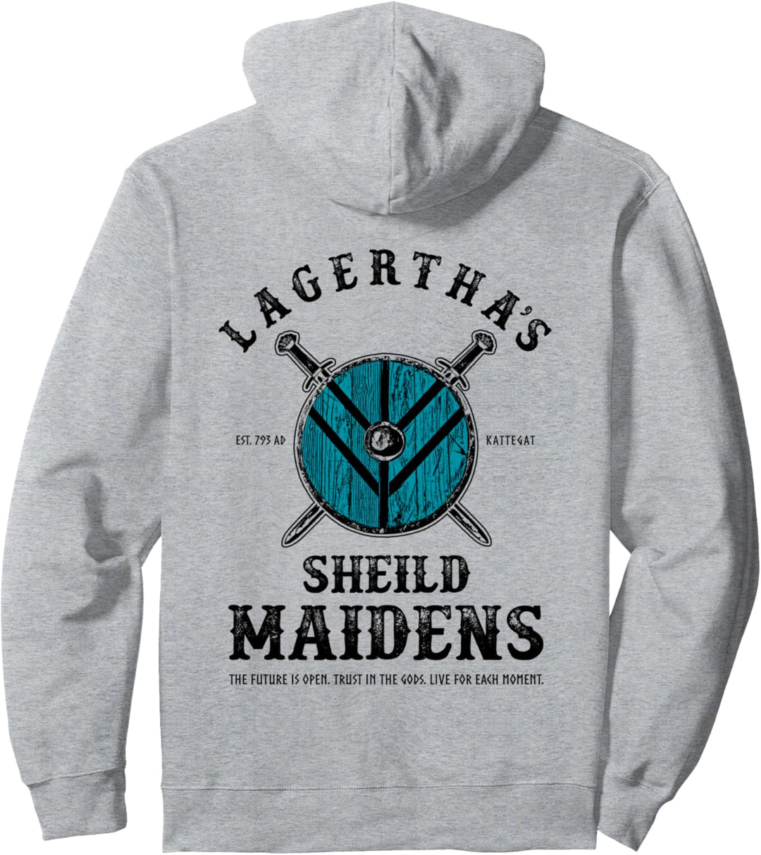 Lagertha's Shield Maidens - Wikinger Schildmaid Pullover Hoodie