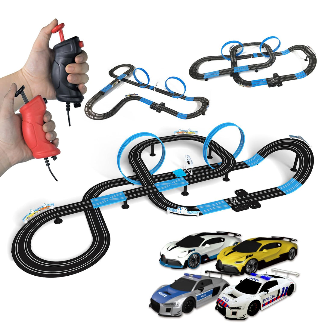 AGM MASETCH High Speed Series Slot Car Race Track Sets - Slot Cars, Rennstrecken &amp; Zubehör Elektrisc