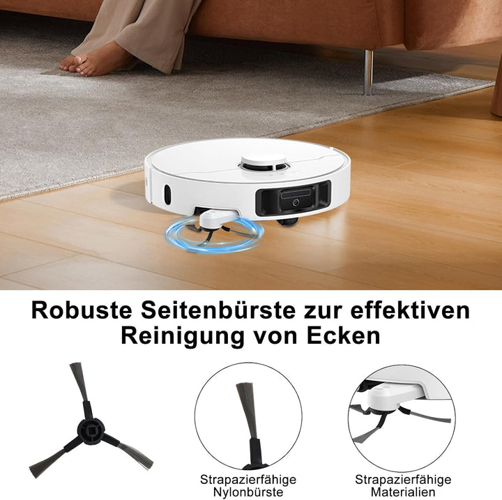 24 Stück Zubehör für Dreame L10s Ultra Gen 2, L10s Pro Ultra Heat, X30 Ultra, Mova E30 Ultra Saugrob