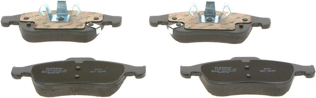 Bosch BP2000 Bremsbeläge - Vorderachse - ECE-R90 Zertifizierung - vier Bremsbeläge pro Set