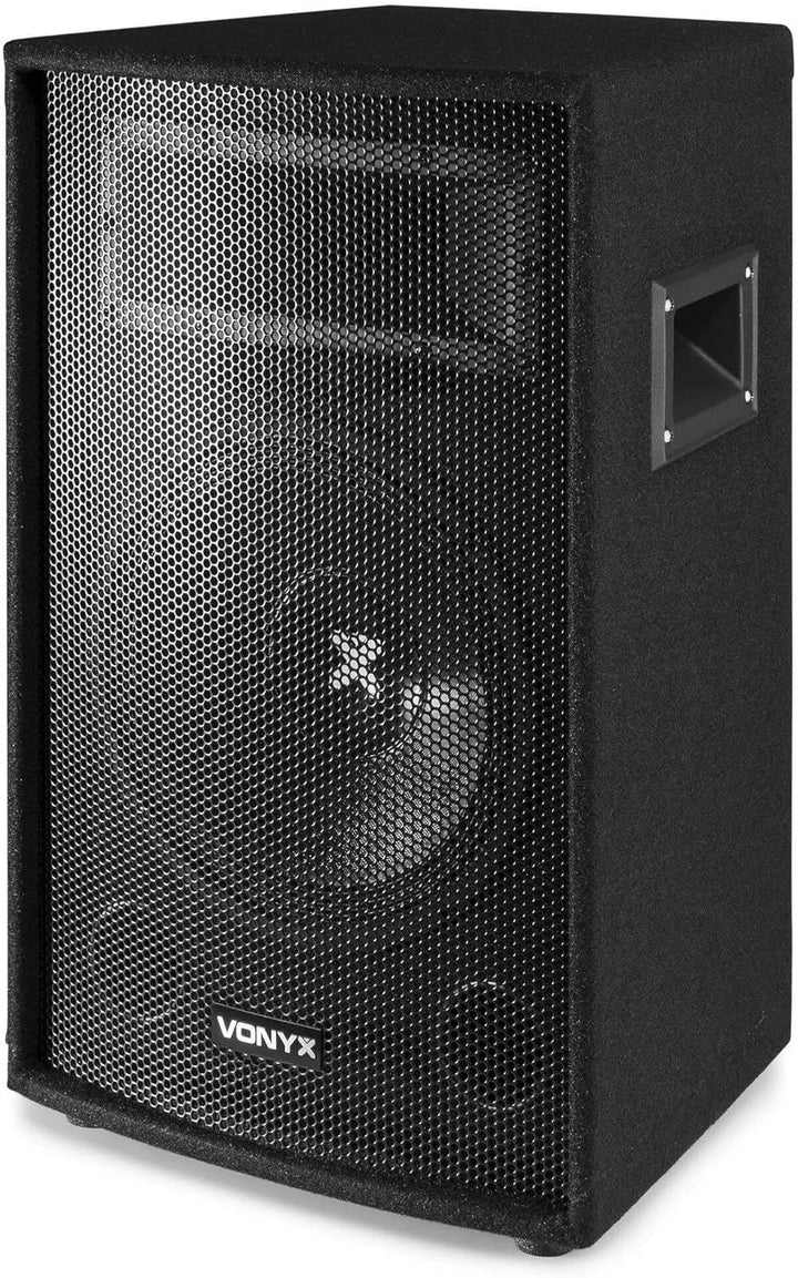 Vonyx SL12 - PA-Lautsprecher 600 Watt - passiver Lautsprecher, 12 Zoll DJ Speaker Passivbox, DJ Laut
