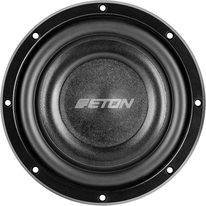ETON MW 8 Flat – Ultra-Flacher 20 cm / 8" Auto Subwoofer, Langhub Bass, 2 x 2 Ohm Doppelschwingspule