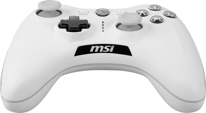 MSI FORCE GC30 V2 WHITE Kabelloser PC Gamepad Controller - 2,4 GHz, 600mAh Li-Ion Akku, austauschbar
