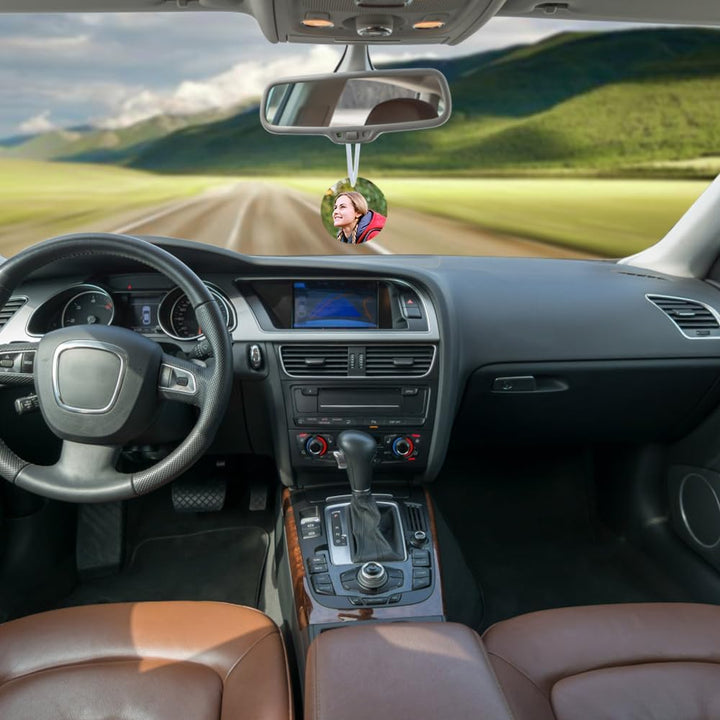 Sublimation Schlüsselanhänger Rohlinge Set, 30 Stück Auto Lufterfrischer-Blätter, Air Freshener Blan