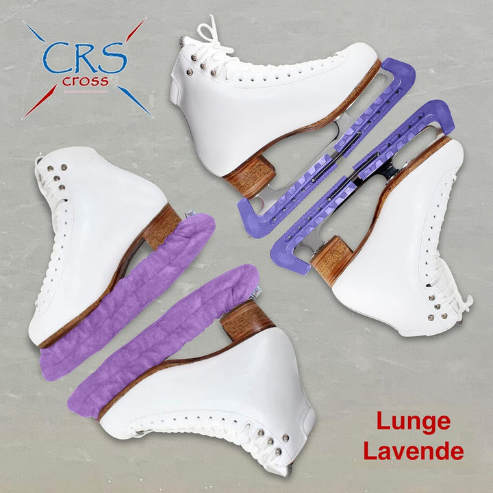 CRS Cross Schlittschuhschoner, Soaker und Handtuch, Geschenkset – Eislaufschoner und weiche Kufenabd