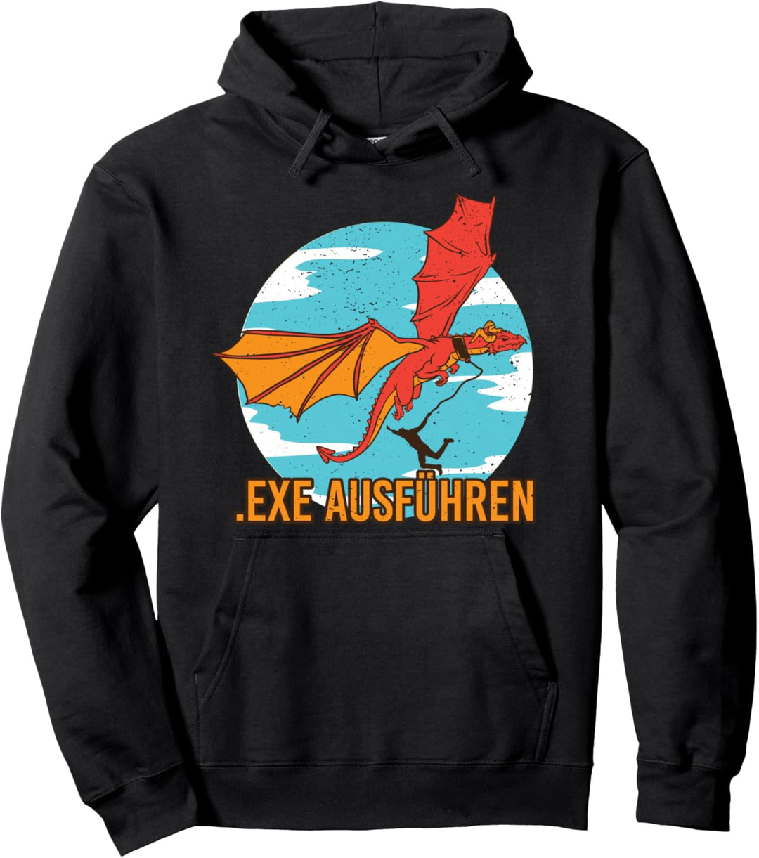 Informatiker Exe ausführen Programmierer Admin Geschenk Pullover Hoodie
