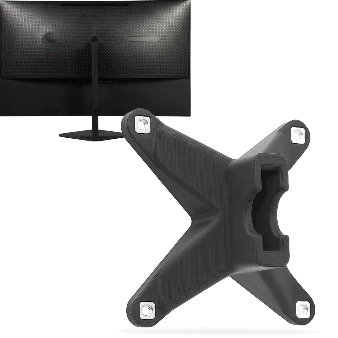 3IDEE VESA Adapter kompatibel mit Omen by HP Monitor (Omen 25 Gaming) - Monitor Halterung Adapter 75