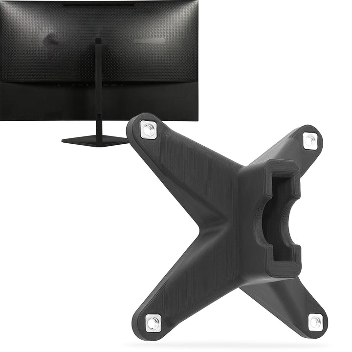 3IDEE VESA Adapter kompatibel mit Omen by HP Monitor (Omen 25 Gaming) - Monitor Halterung Adapter 75