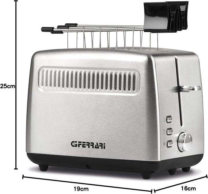 G3 Ferrari G1006400 Toaster, 920 W, Stahl