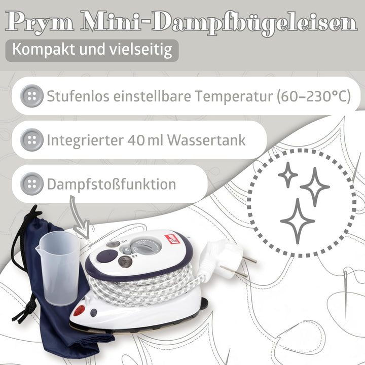 SEMPLIX Bügel Set – Bügelunterlage mit rutschhemmender Rückseite 30 x 40 cm, Mini Bügeleisenablage 1
