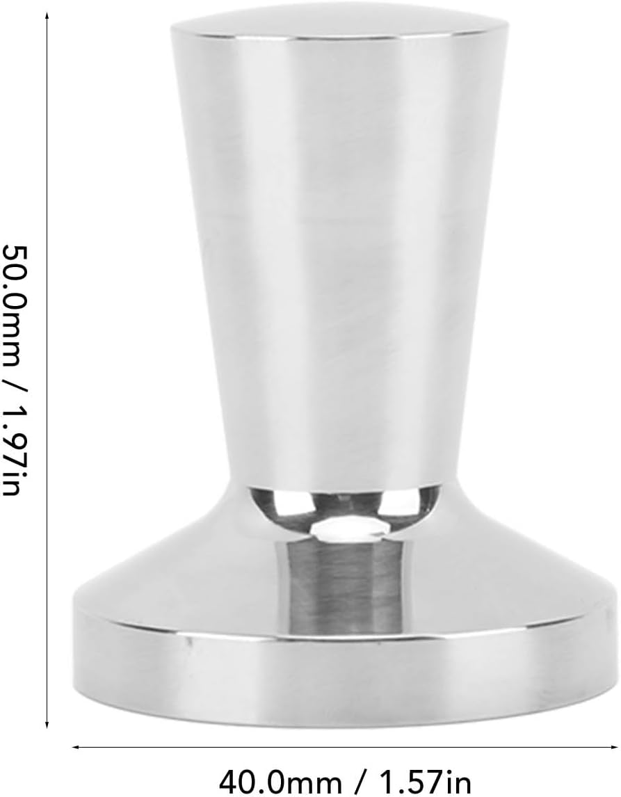 KIMISS Kaffeepresswerkzeug für Nestle 40 Mm – Edelstahl-Tamper mit Ergonomischem Griff – Schaufel Zu