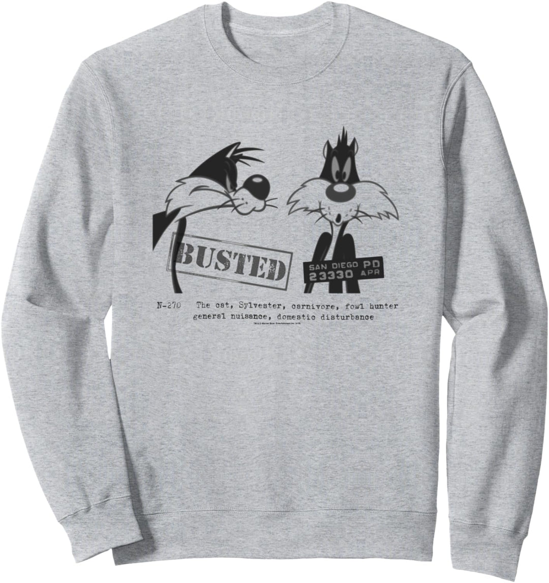 Looney Tunes Sylvester Busted Sweatshirt
