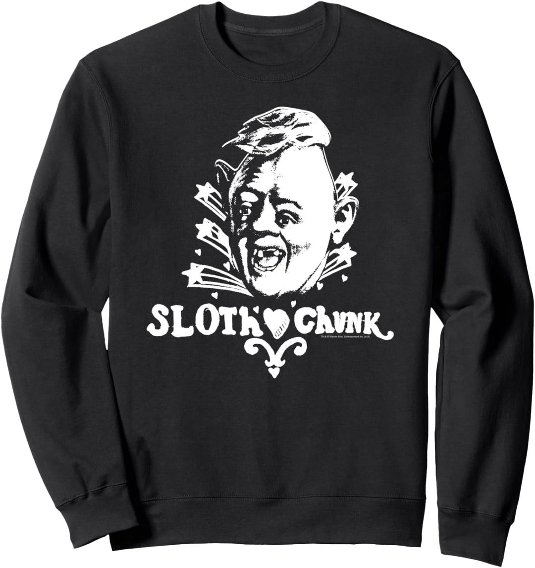 The Goonies Sloth Hearts Chunk Sweatshirt