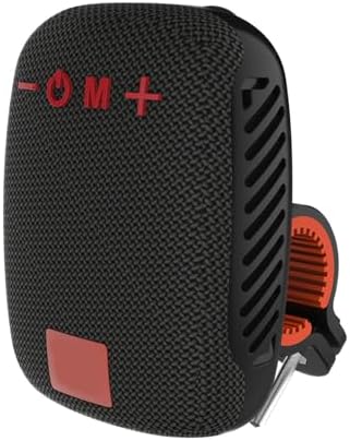 VBESTLIFE Lenker-Bluetooth-Lautsprecher, Kabelloser Wasserdichter Lautsprecher für Fahrrad, Tragbare