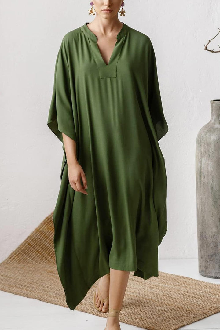 YouKD Damen Langer Kaftan Bohemian Cardigan Strand Badeanzug Cover Up Kleid Plus Size Robe Einheitsg