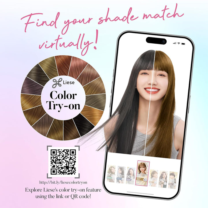 KAO Liese Soft Bubble Hair Color (Milk Tea Brown) by Kao Hellbraun 1 Stück (1er Pack), Hellbraun 1 S