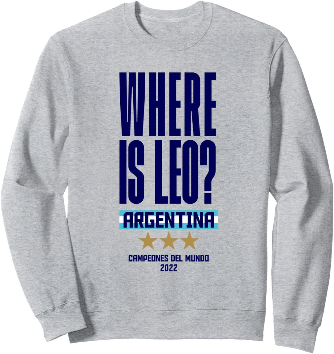 Argentinien Weltmeister 2022 - Produkte im Zusammenhang mit Fussballfans Sweatshirt