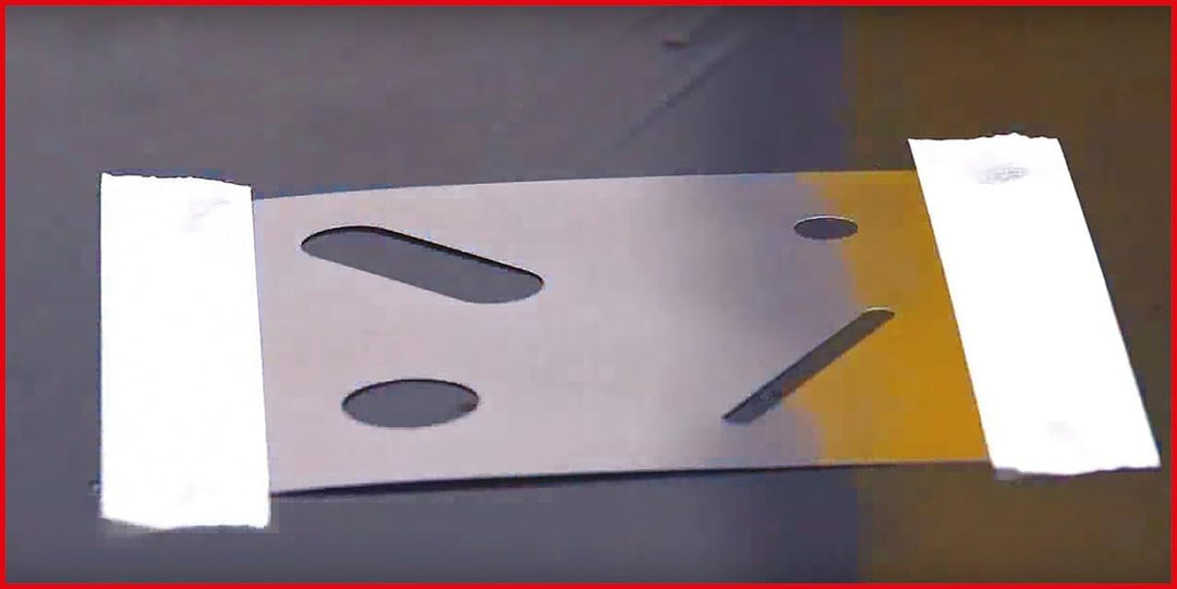 KS Tools 903.1045 Maskierschablonen-Set, 3-teilig, Plastik Gummi Edelstahl Aus Kunststoff Metall Leg