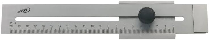 Helios-Preisser Flaches Streichmass mit gehärteter Anreisskante, 300 mm, 0321303, 300 mm