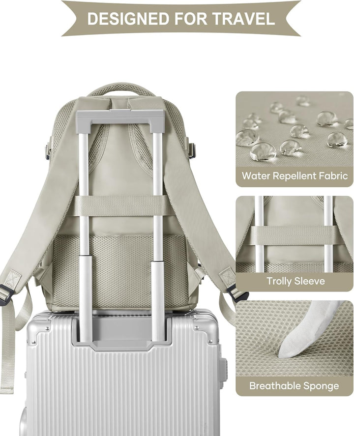 SZLX Grosser Reiserucksack Damen,Ryanair Handgepäck 40x20x25 Rucksack Easyjet Cabin Bag Rucksack Was