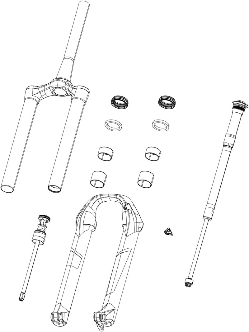 SRAM Corporation Eur SRAM Corporation Eur Rock Shox Rock Shox Unisex – Erwachsene Dämpfer und Kompon