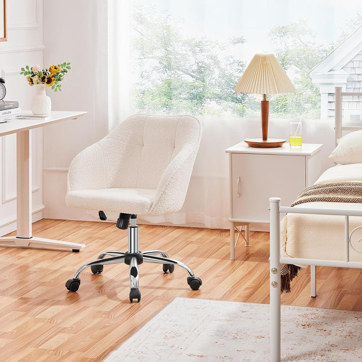 Yaheetech Bürostuhl Ergonomischer Schreibtischstuhl Drehstuhl Höhenverstellbar Computerstuhl mit Rol