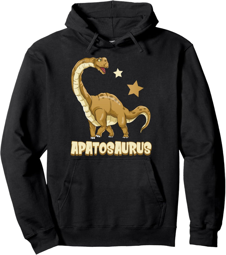 Apatosaurus Dinosaurier Saurier Sammlung Jungen Mädchen Dino Pullover Hoodie