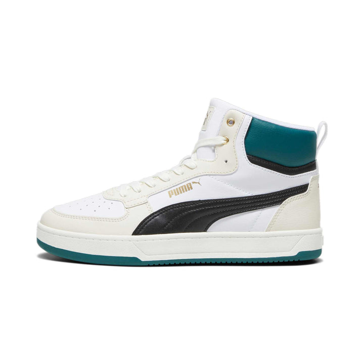 PUMA Unisex Caven 2 Sneaker 42 EU Puma White Puma Black Alpine Snow Warm White Gold, 42 EU Puma Whit
