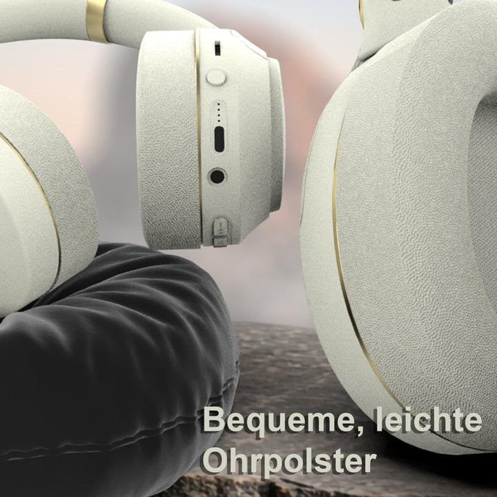 İnca IBK-503B Bluetooth Kopfhörer, Kabellose Over-Ear-Headsets mit Mikrofon, Bis zu 12 Stunden Wiede