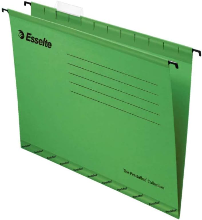 Esselte Pendaflex Hängemappen, Foolscap-Format, 360 × 240 mm, 25 Stück, grün Transparent 360 × 240 m