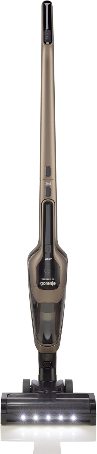 Gorenje SVC288191FSIIGO Akku Staubsauger/Motorleistung: 176 W/Saugkraft: 27 W/Bis zu 77 min Laufzeit