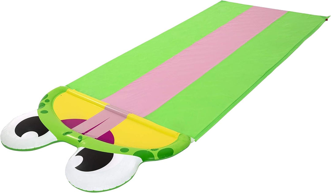 Bestway H2OGO!™ Wasserrutsche, Frosch, 488 x 200 cm