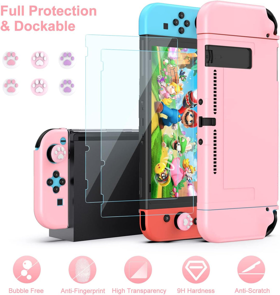 Switch Tasche für NS Switch - innoAura 18 in 1 Switch Zubehör mit Switch Hülle, Switch Hülle, Switch