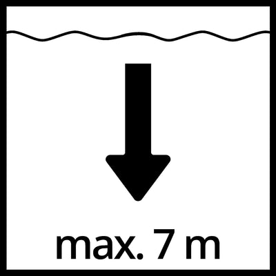 Einhell Schmutzwasserpumpe GE-DP 6935 A ECO (690 W, max. 17.500 l/Std., bis 35 mm Fremdkörpergrösse,