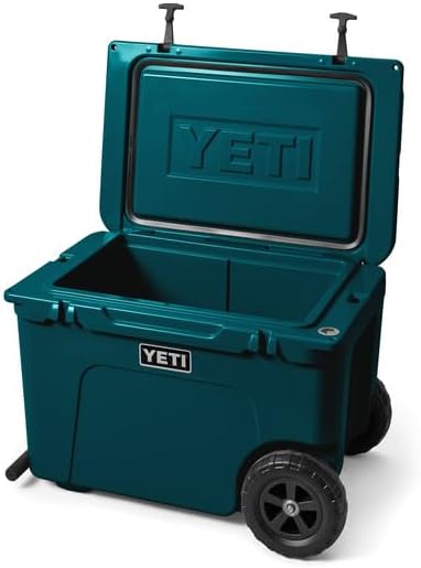 YETI Tundra Haul Wheeled Cool Box, Insulated Hard Cooler Agave Teal, Agave Teal